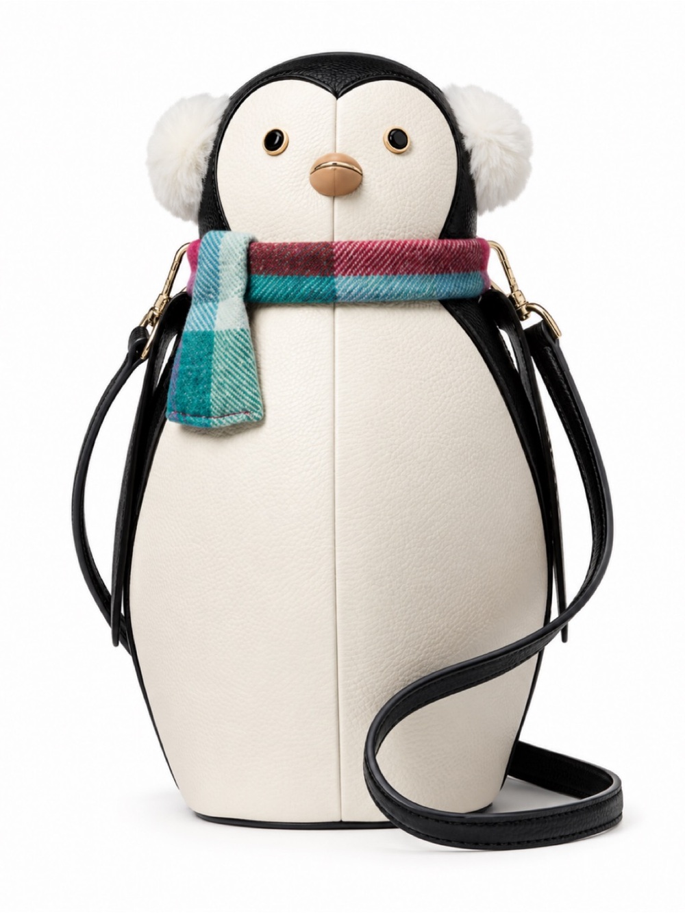 Kate Spade Morty Penguin Pebble Leather Crossbody Bag New Without Tags MSRP $429
